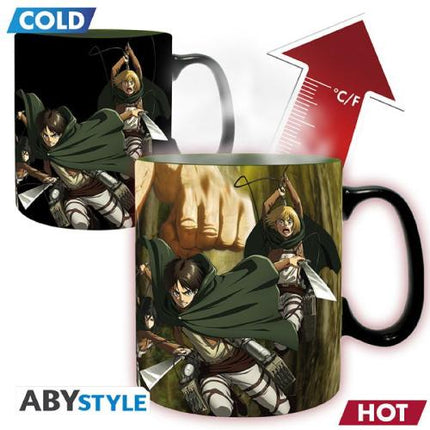 ATTACK ON TITAN - Mug Heat Change Titan Eren (ABYMUGA125)