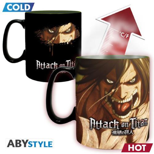 ATTACK ON TITAN - Mug Heat Change Titan Eren (ABYMUGA125)