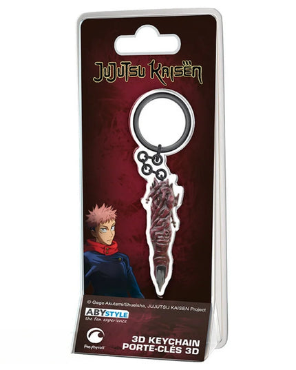 Jujutsu Kaisen - Sukuna's Finger Metal 3D Premium Keychain (ABYSTYLE)
