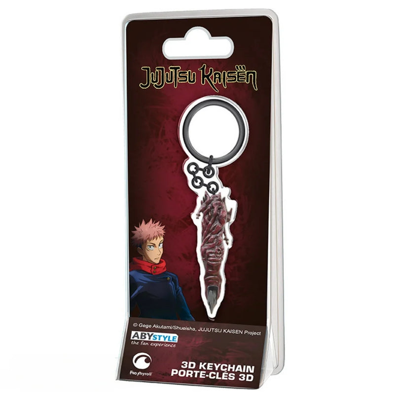 Jujutsu Kaisen - Sukuna's Finger Metal 3D Premium Keychain (ABYSTYLE)