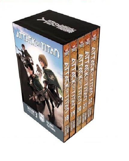 Attack On Titan Season 3 Part 2 Manga Box Set (Volumes 18 - 22)