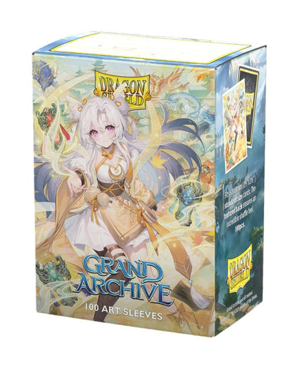 Dragon Shield - Dual Matte Art Standard Size Sleeves 100pk - Grand Archive Guo Jia