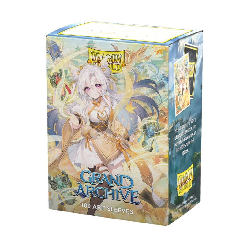 Dragon Shield - Dual Matte Art Standard Size Sleeves 100pk - Grand Archive Guo Jia