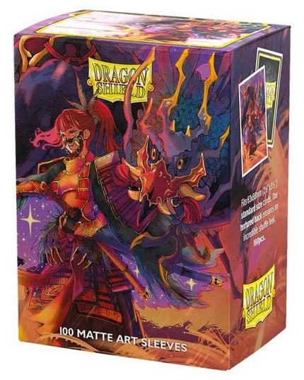 Dragon Shield - Matte Art Standard Size Sleeves -The Fallen (100)