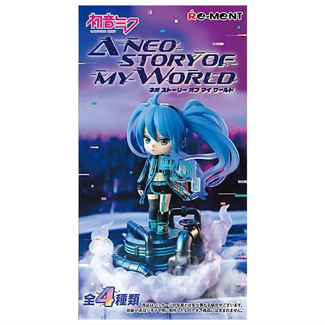 Vocaloid - Hatsune Miku A Neostory of My World Figures (REMENT)