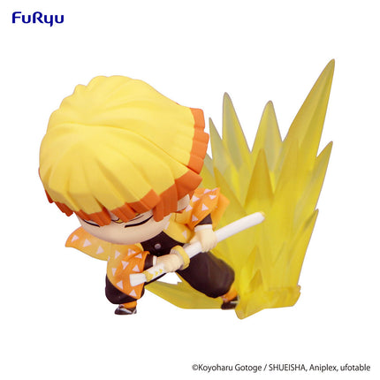 Demon Slayer : Kimetsu no Yaiba Hold PVC Statue Agatsuka Zenitsu 7cm (FURYU)