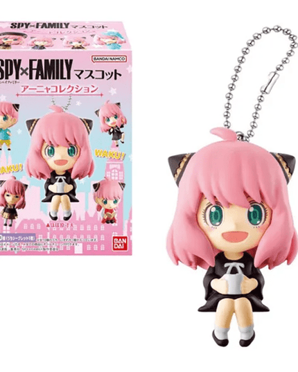 Spy X Family - Mascot Anya Shokugan Candy Collectable Assortment Blind Box Figure Keychain (BANDAI)