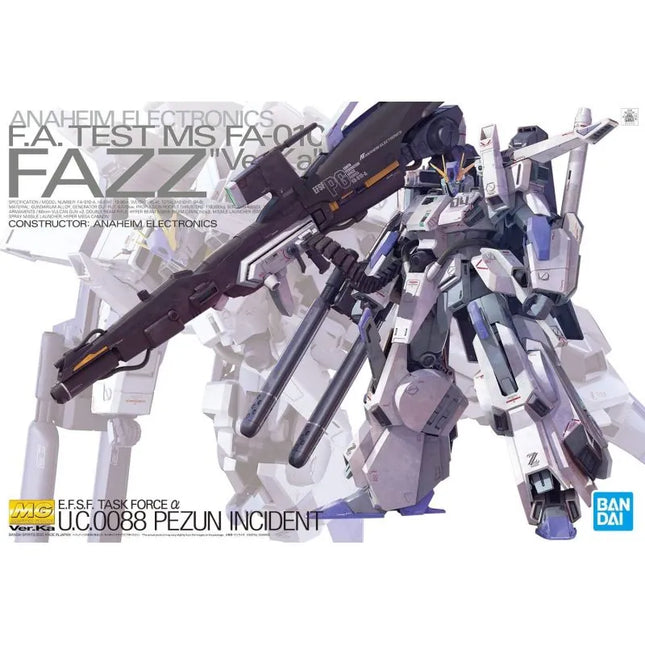 MG Mobile Suit Gundam Sentinel FAZZ Ver.Ka 1/100 Scale Color-Coded Plastic Model