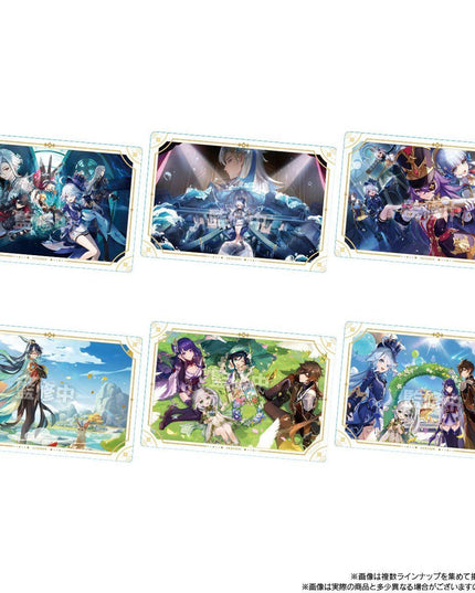 Genshin Impact - Chocolate Wafer and Card (BANDAI)