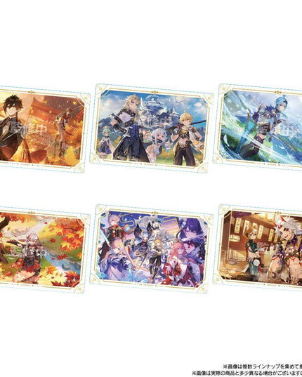Genshin Impact - Chocolate Wafer and Card (BANDAI)