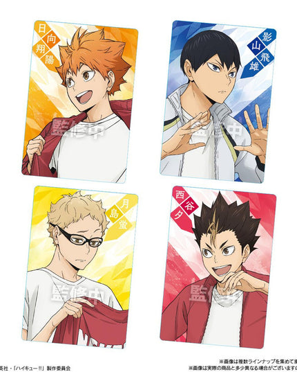 Haikyu!! Caramel Wafers with Collectable Card (BANDAI)