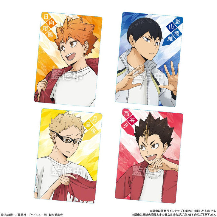 Haikyu!! Caramel Wafers with Collectable Card (BANDAI)