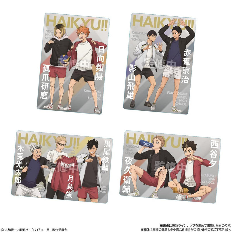 Haikyu!! Caramel Wafers with Collectable Card (BANDAI)