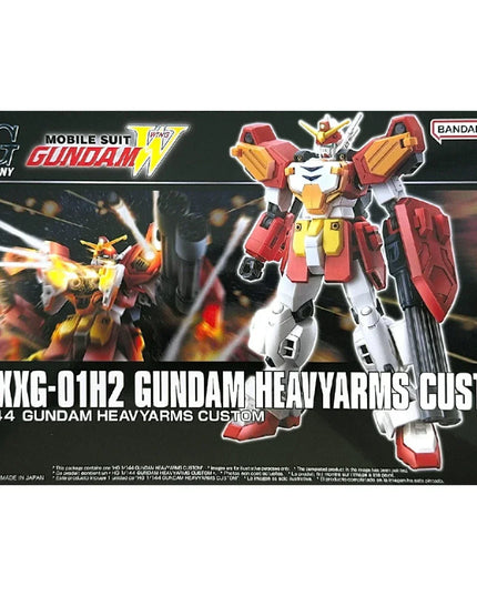 1/144 HG XXXG-01H2 Gundam Heavyarms Customs Gundam Model Kit (BANDAI)