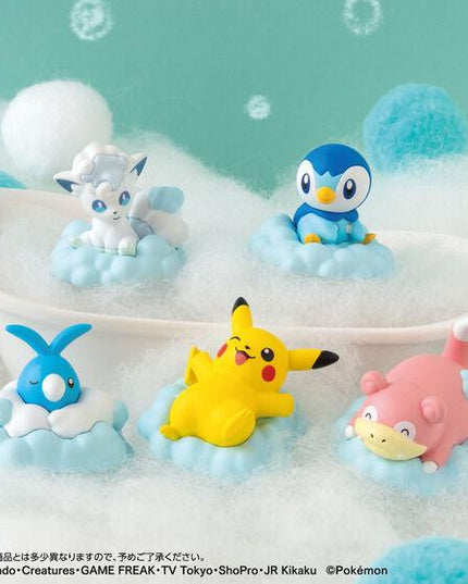 Pokemon - Bikkura Tamago Bubble Fever: Let's All Play With Bubbles - Bath Bomb and Figures (BANDAI)