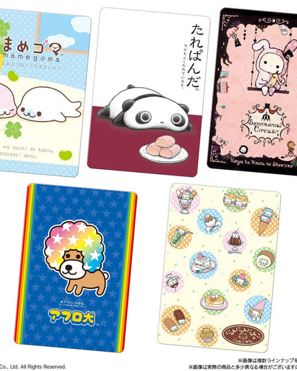 San-X Universe Metallic Placard & Vanilla Wafer (BANDAI)