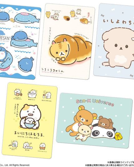 San-X Universe Metallic Placard & Vanilla Wafer (BANDAI)