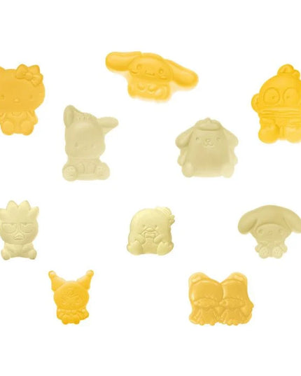 Sanrio Characters Plump Rubber Mascot & Gummies 6 (BANDAI)