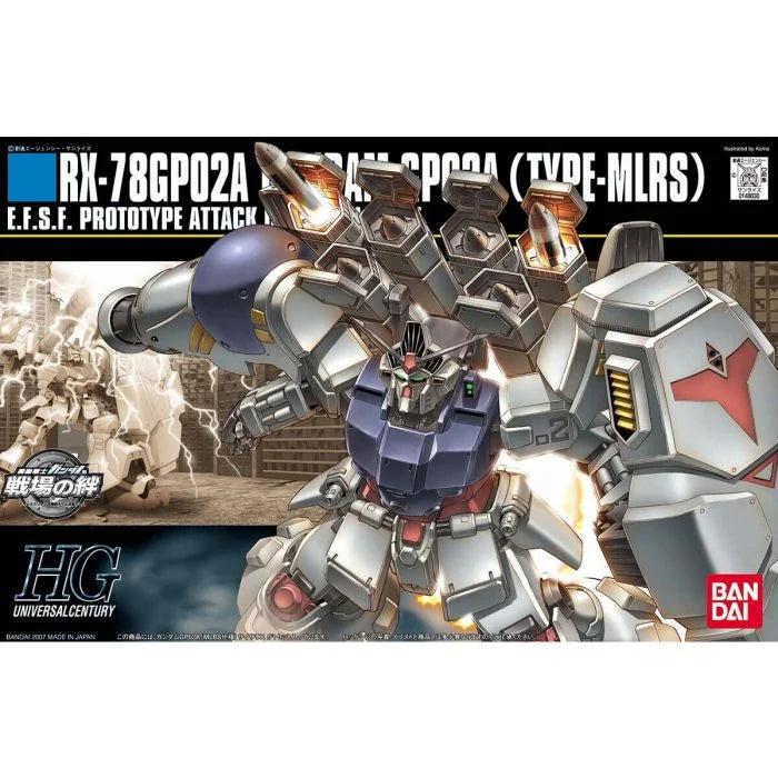 1/144 HG Gundam GP02A (Type-MLRS) Gundam Model Kit (BANDAI)