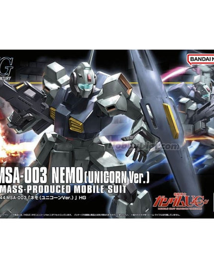 1/144 HG MSA-003 Nemo [Unicorn Version] Gundam Model Kit (BANDAI)