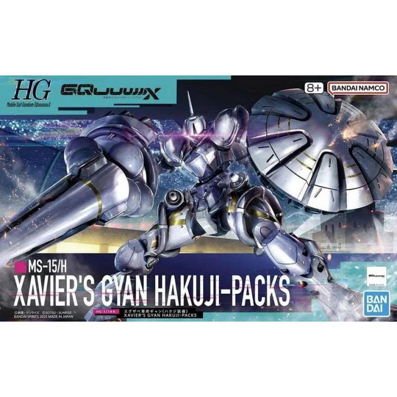 1/144 HG MS-15/H Xavier's Gyan Hakuji-Packs Gundam Model Kit (BANDAI)