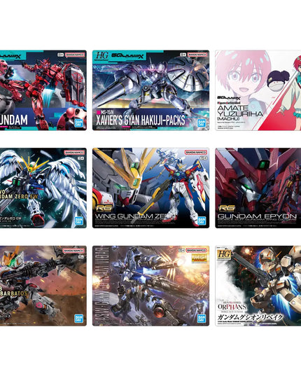 Gundam - Gunpla Package Art Card & Gummy (Orange Flavour) Vol. 3 (BANDAI)