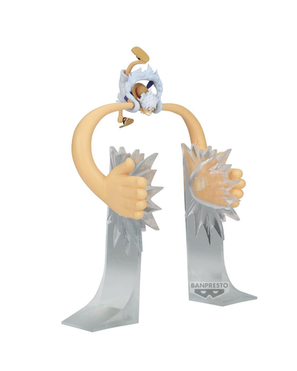One Piece - Luffy Gear 5 Figure Life Book Holder Figure 27cm (BANPRESTO)