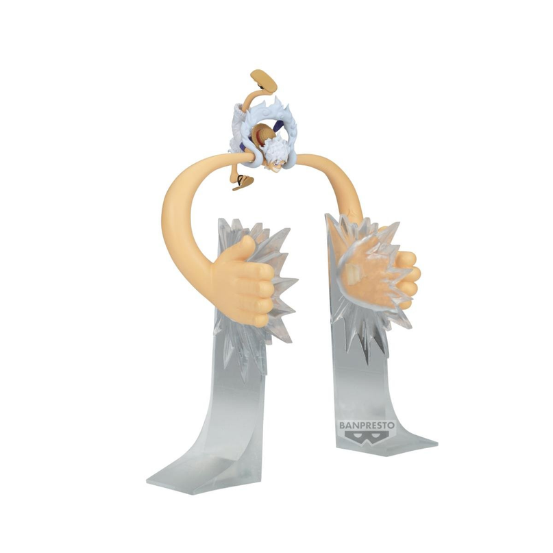 One Piece - Luffy Gear 5 Figure Life Book Holder Figure 27cm (BANPRESTO)