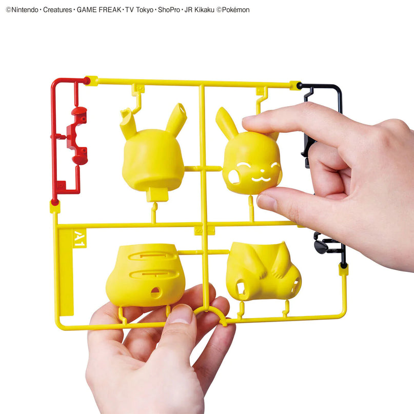 Pokemon - Pikachu (Sitting Pose) Plamo Quick!! Plastic Model Kit (BANDAI)