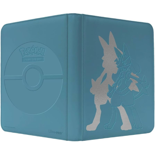 Pokémon TCG -  Elite Series: Lucario 9-Pocket Zippered PRO Binder (ULTRA PRO)
