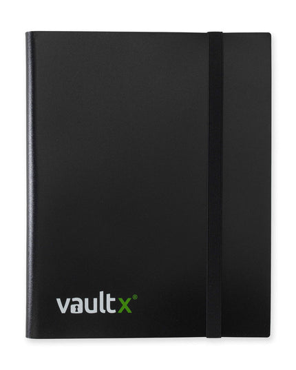 Vault X - Standard Strap 9 Pocket Binder - BLACK