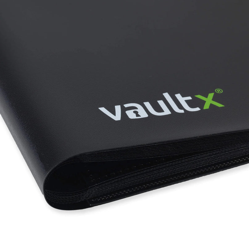 Vault X - Standard Strap 9 Pocket Binder - BLACK