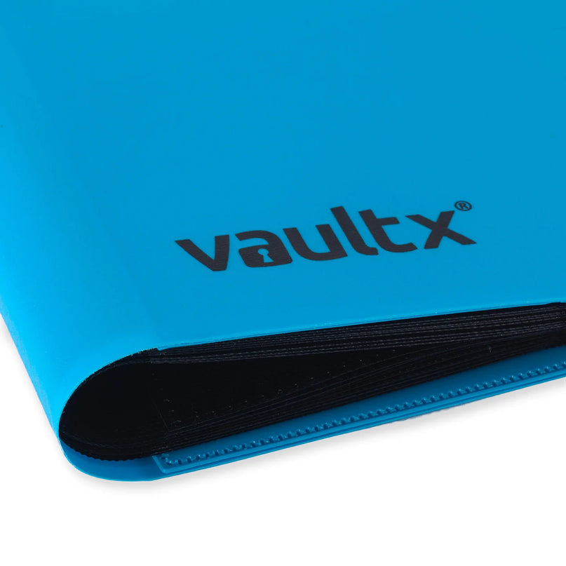 Vault X - Standard Strap 4 Pocket Binder - BLUE