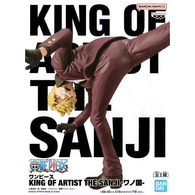One Piece - King of Artist The Sanji Wano Kuni Statue (BANPRESTO)
