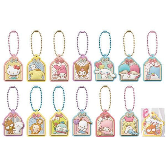 Sanrio Characters Pukkuri Rubber Mascot Gummy Part.3 (RANDOM) (BANDAI)