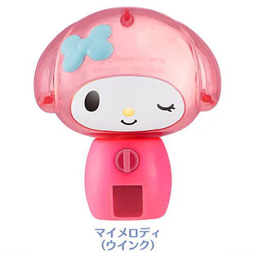 Sanrio Characters Ouchide Gumball Machine with Ramune Candy 8cm (BANDAI)
