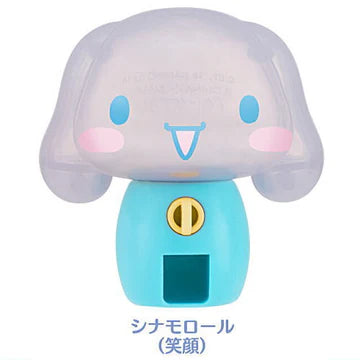 PAST BEST BEFORE : Sanrio Characters Ouchide Gumball Machine with Ramune Candy 8cm (BANDAI)