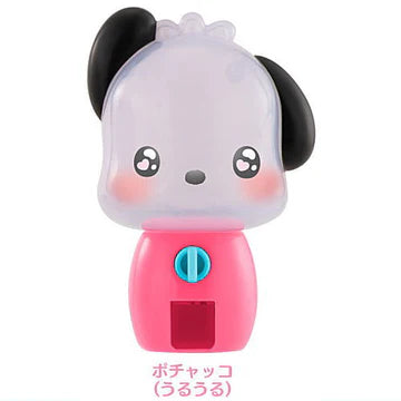 PAST BEST BEFORE : Sanrio Characters Ouchide Gumball Machine with Ramune Candy 8cm (BANDAI)