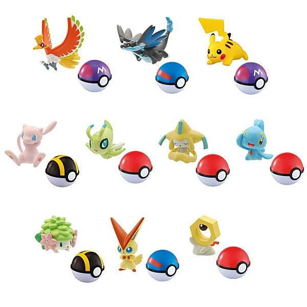 Pokemon Get Collection - Illusion in the Blazing Sun - Mystery Pokeball Mini Figures (TAKARA TOMY ARTS)