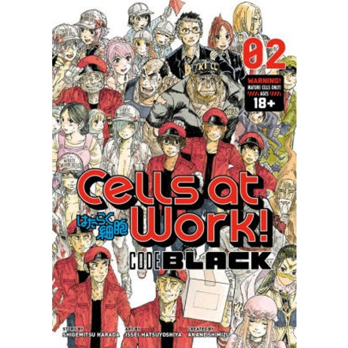 Cells at Work CODE BLACK Manga Books (SELECT VOLUME)(18+)