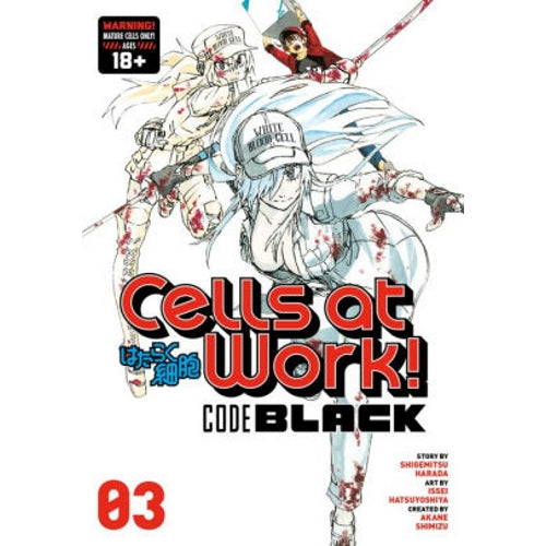 Cells at Work CODE BLACK Manga Books (SELECT VOLUME)(18+)