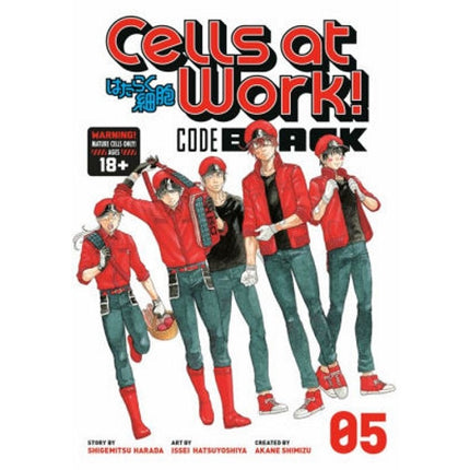 Cells at Work CODE BLACK Manga Books (SELECT VOLUME)(18+)