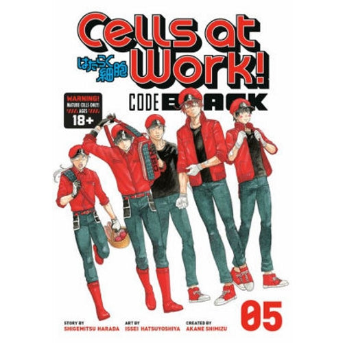 Cells at Work CODE BLACK Manga Books (SELECT VOLUME)(18+)