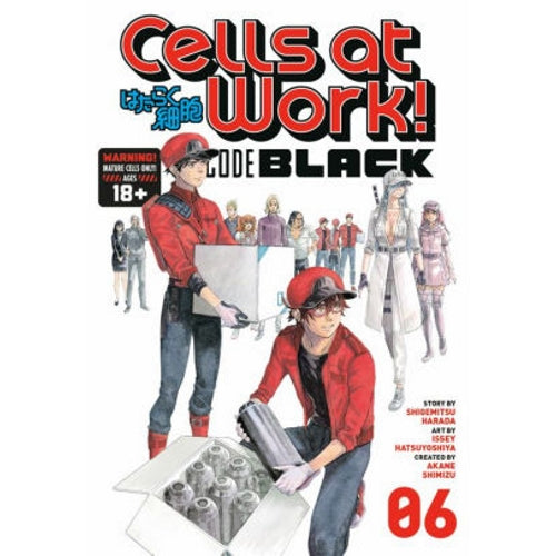 Cells at Work CODE BLACK Manga Books (SELECT VOLUME)(18+)