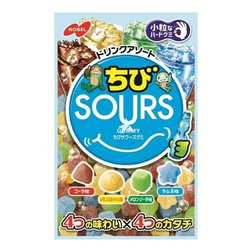 Nobel - Chibi Sours Gummy Assorted Soda Flavour
