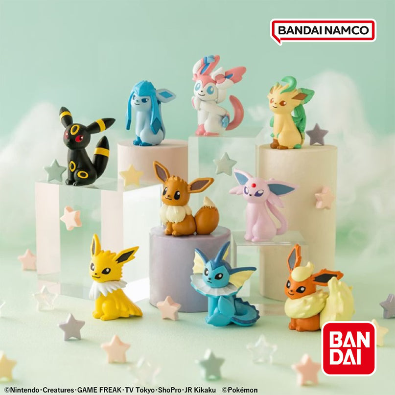 Pokemon - Bikkura Tamago Eevee Friends Figure Collection ~Calling Time~ Bath Bomb Figure Collection (SINGLE RANDOM) (BANDAI)