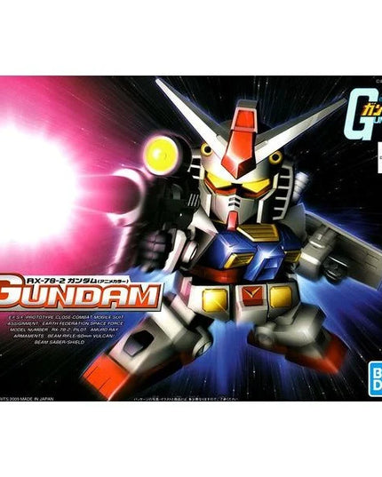 SD BB 329 RX-78-2 Anime Color Gundam Model Kit (BANDAI)