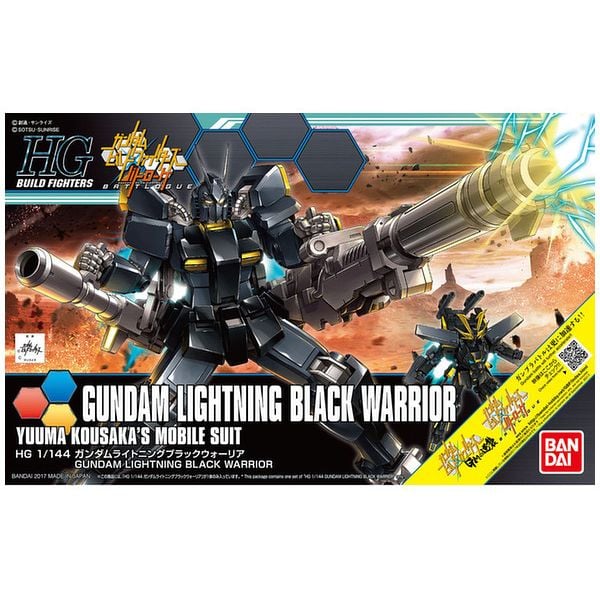 1/144 HG Gundam Lightning Black Warrior Gundam Model Kit (BANDAI)