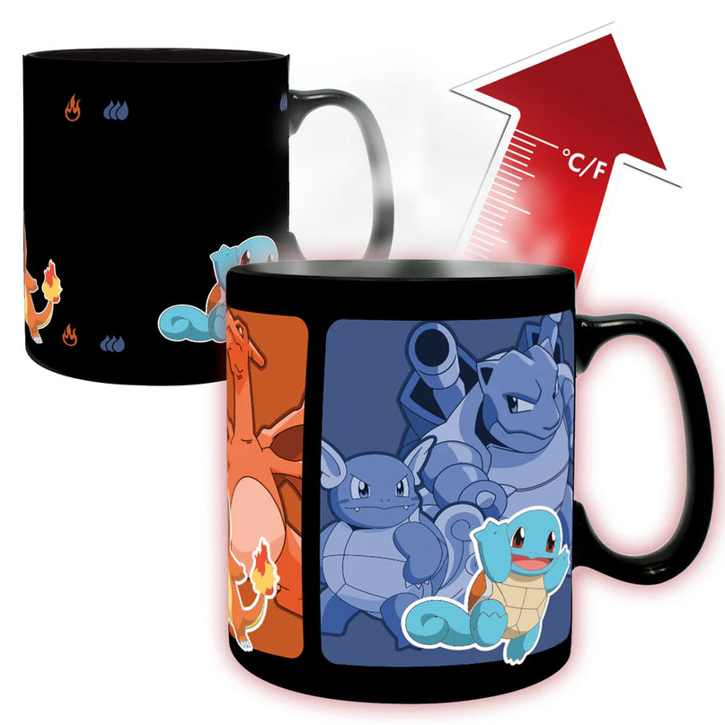 Pokemon Evolve 460ml Heat Change Mug (ABYSTYLE)