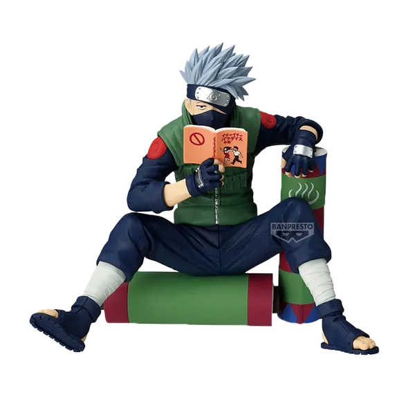 Naruto: 72 Series PVC Statue: Kakashi Hatake (Reading Version) (BANPRESTO)